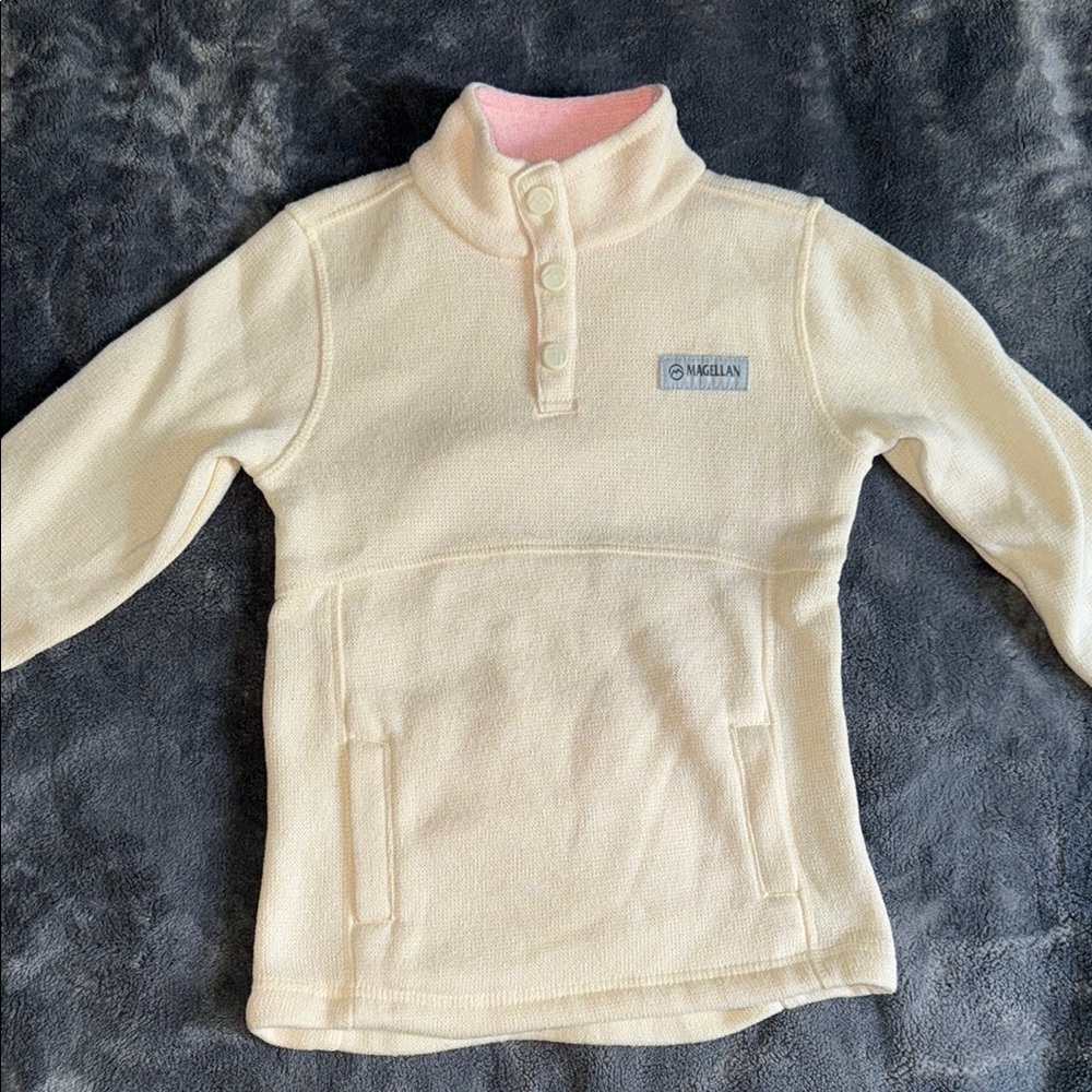 Magellan Outdoors Kids' Tan Fleece Pullover